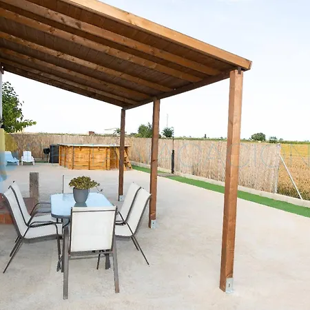 Illa - Casa Rural Aislada Con Piscina Y Cerca Playa De La Marquesa -Deltavacaciones Deltebre Exterior photo