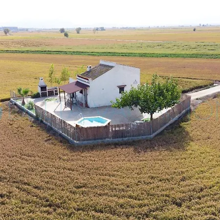 Illa - Casa Rural Aislada Con Piscina Y Cerca Playa De La Marquesa -Deltavacaciones Deltebre Exterior photo