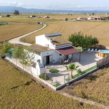 Illa - Casa Rural Aislada Con Piscina Y Cerca Playa De La Marquesa -Deltavacaciones Deltebre Exterior photo